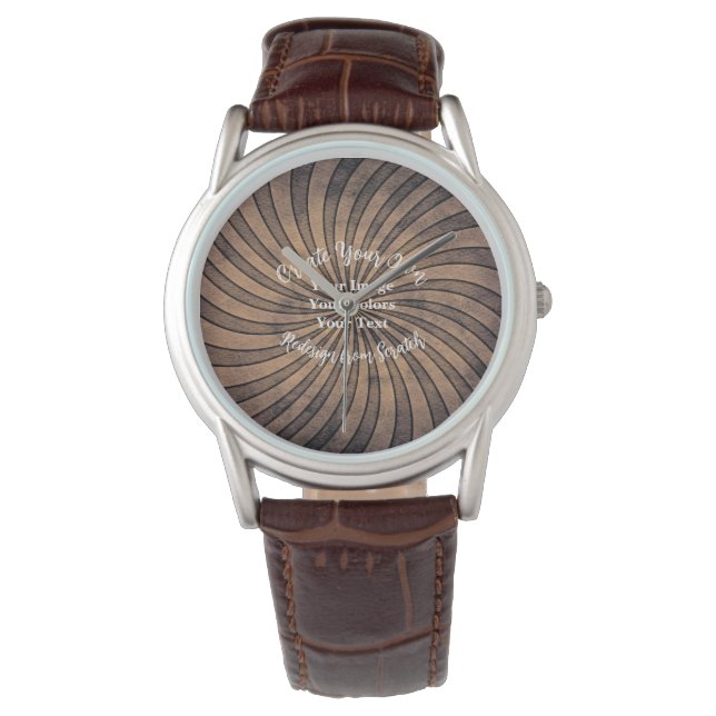 Reloj De Pulsera Crear el propio (Anverso)