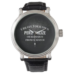 Reloj De Pulsera Crear el propio - Diseñar el propio Personalizado