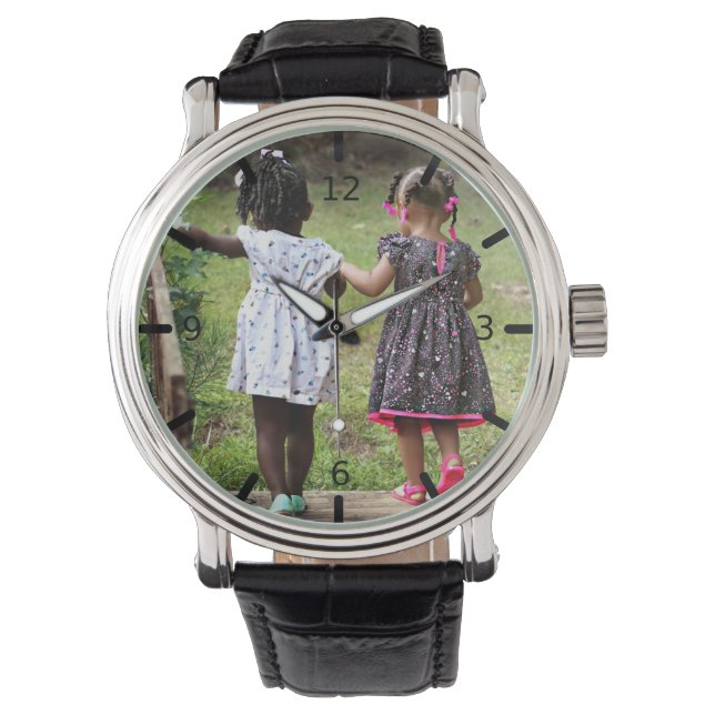 Reloj De Pulsera Crear su propia foto de Personalizado memorable (Anverso)