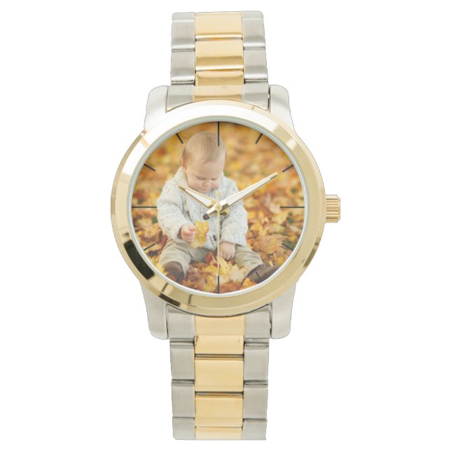 Reloj De Pulsera Crear su propia foto Personalizado (Anverso)