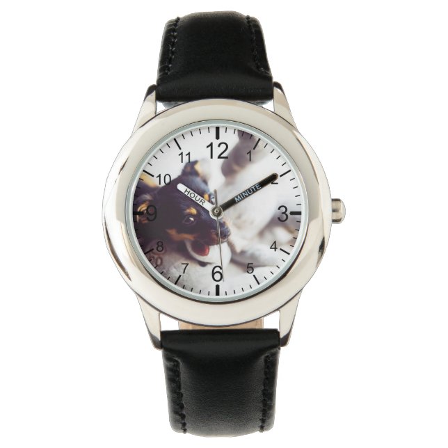 Reloj De Pulsera Crear su propia foto Personalizado (Anverso)