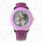 Reloj De Pulsera Crear su propia foto Personalizado<br><div class="desc">Decorativo elegante diseño de reloj minimalista moderno personalizable con tu foto, imagen o logotipo personalizado. Añade tus fotos, diseños o ilustraciones favoritos para crear algo realmente único. Para editar esta plantilla de diseño, haga clic en el botón 'Cambiar' y cargue sus propias imágenes como se muestra arriba. ¡Trate o haga...</div>