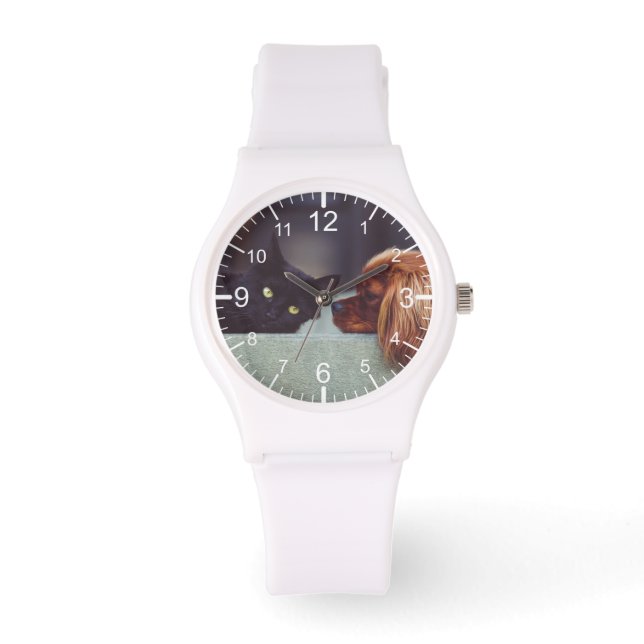 Reloj De Pulsera Crear su propia foto Personalizado (Anverso)