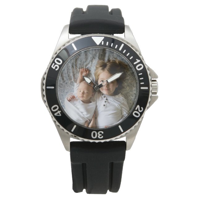Reloj De Pulsera Crear su propia foto Personalizado (Anverso)