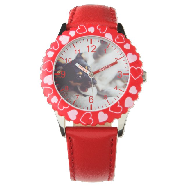 Reloj De Pulsera Crear su propia foto Personalizado (Anverso)
