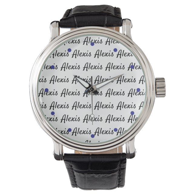 Reloj De Pulsera Crear su propio nombre (Anverso)