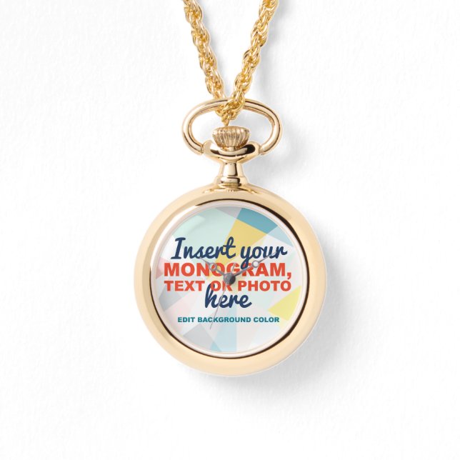 Reloj De Pulsera Crear su propio Personalizado (Anverso)