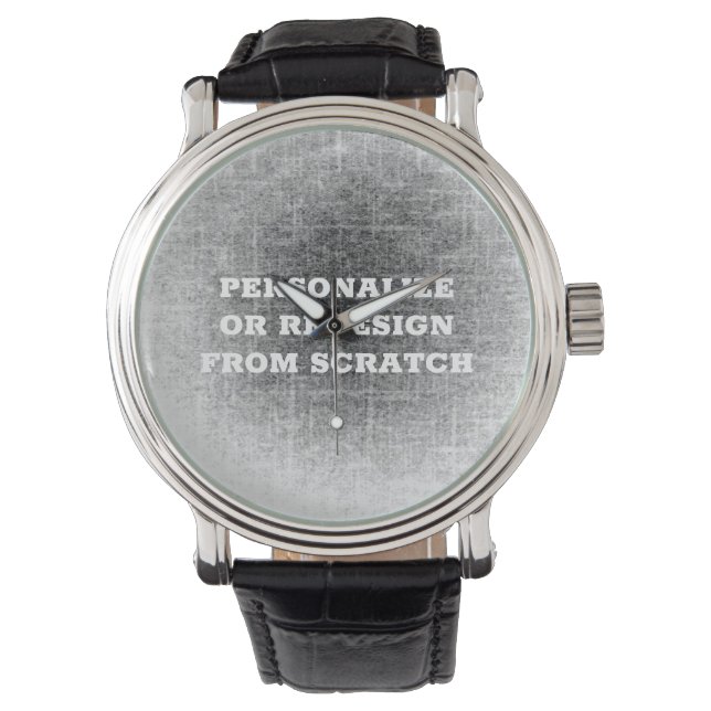 Reloj De Pulsera Crear su propio Personalizado (Anverso)