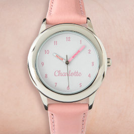 Reloj De Pulsera Crear un nombre personalizado Chicas personalizado
