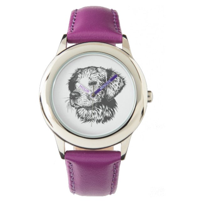 Reloj De Pulsera Create Your Own Pet Dog Customized (Anverso)