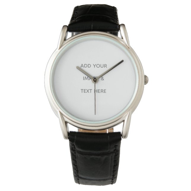 Reloj De Pulsera Create Your Own white  (Anverso)