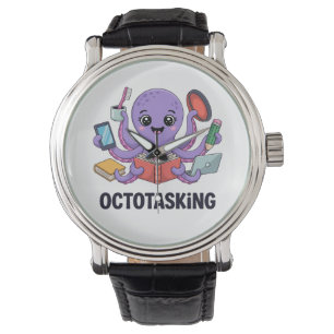 Reloj De Pulsera Creatura de Octotasking en modo multitarea