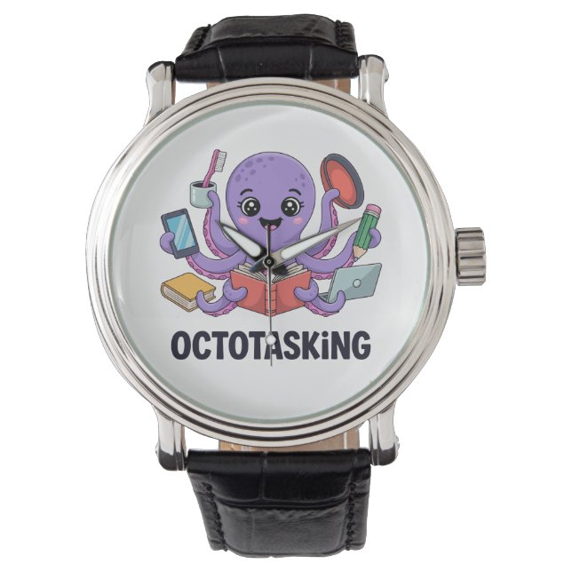 Reloj De Pulsera Creatura de Octotasking en modo multitarea (Anverso)