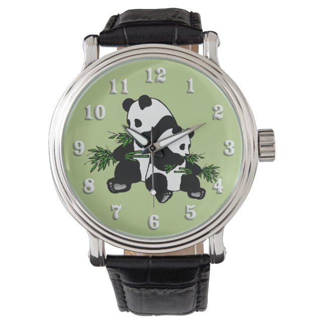 Reloj De Pulsera Crecer en Panda (Anverso)