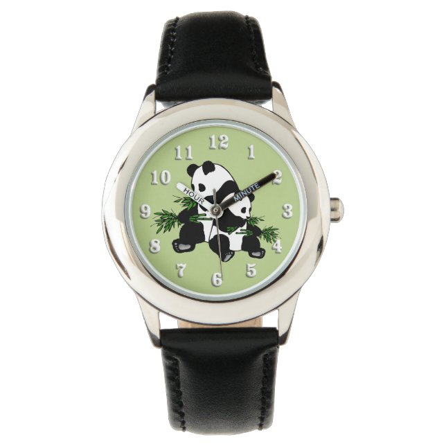 Reloj De Pulsera Crecer en Panda (Anverso)