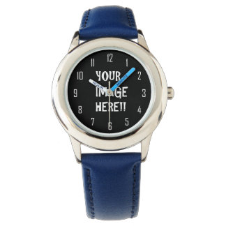 Reloj De Pulsera Cree Su Propio Acero Inoxidable Bezel Regulable
