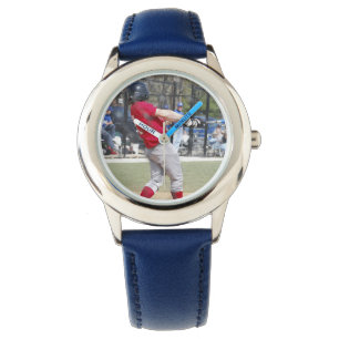 Reloj De Pulsera Cree su propio azul de encargo numerado bisel