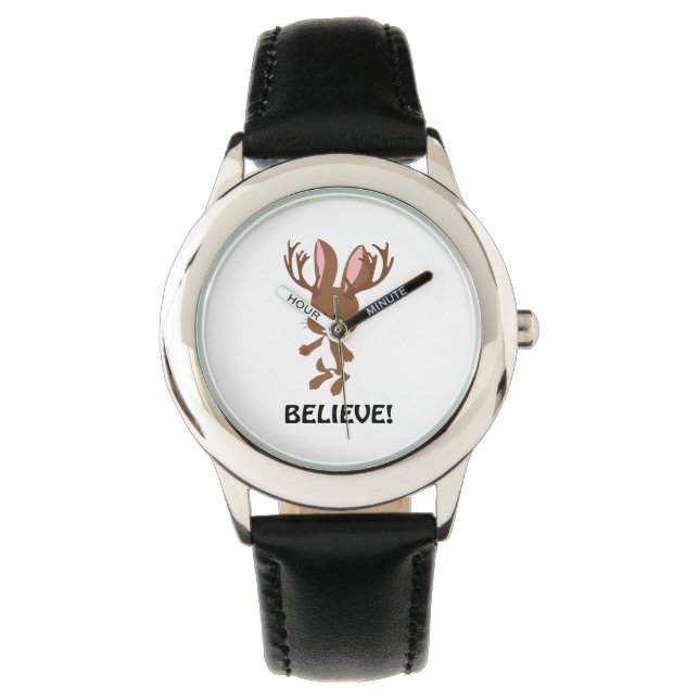 Reloj De Pulsera ¡Creed! Cute Jackalope (Anverso)