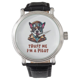 Reloj De Pulsera Créeme, soy piloto