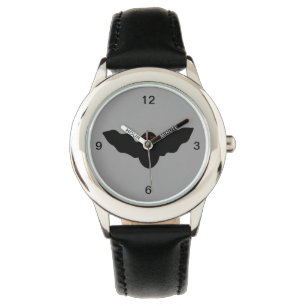Reloj De Pulsera Creepe Halloween Vampis Bat Watch