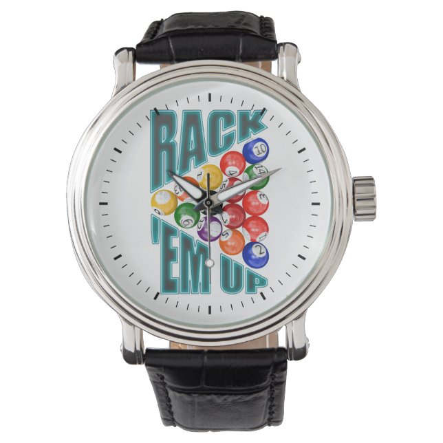 Reloj De Pulsera Creer Billiards (Anverso)