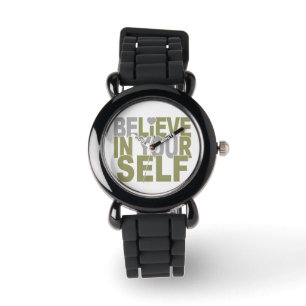 Reloj De Pulsera Creer en ti mismo mira