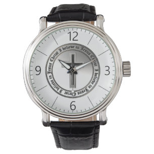 Reloj De Pulsera Creo en Jesucristo