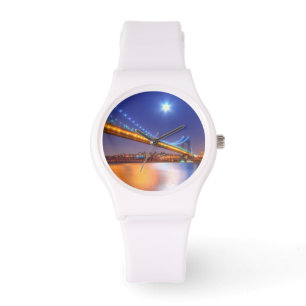 Reloj De Pulsera Crepúsculo, George Washington BridgePalisades, NJ