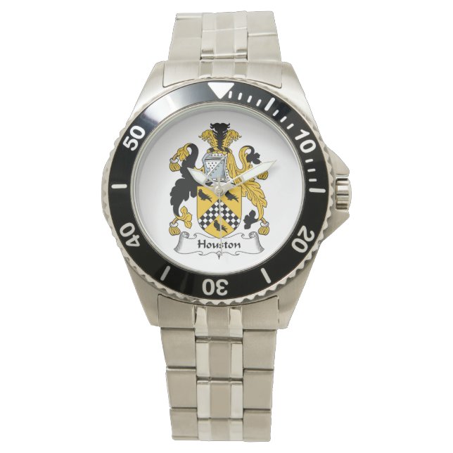 Reloj De Pulsera Crest familiar de Houston (Anverso)
