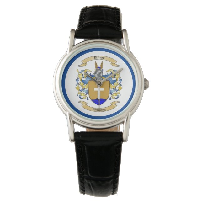 Reloj De Pulsera Crest familiar Wilson [alemán] (Anverso)
