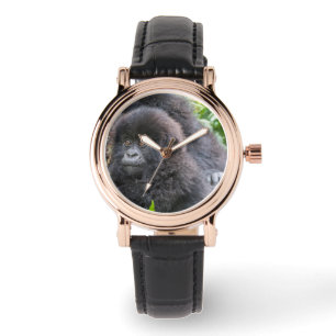 Reloj De Pulsera Cría de gorila de montaña
