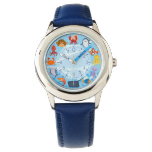 Reloj De Pulsera Criatura del mar de Cute Niños Mirar