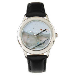 Reloj De Pulsera Cristal agrietado y rusto