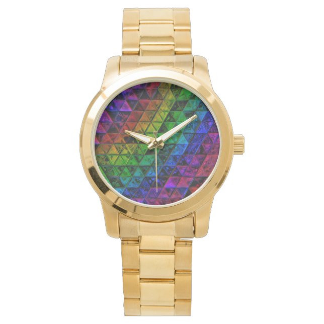 Reloj De Pulsera Cristal de orgullo (Anverso)