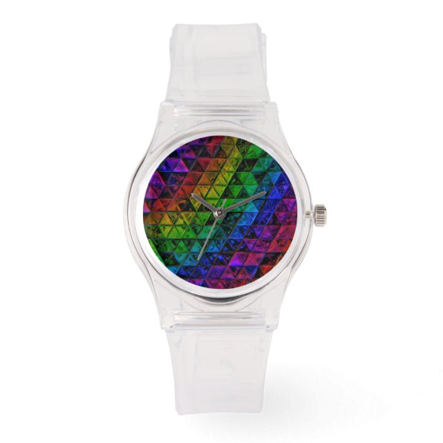 Reloj De Pulsera Cristal de orgullo (Anverso)