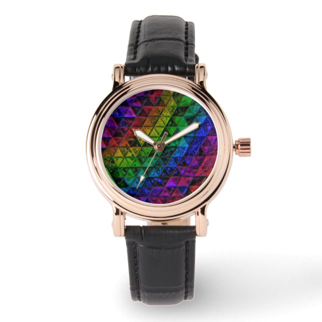 Reloj De Pulsera Cristal de orgullo (Anverso)