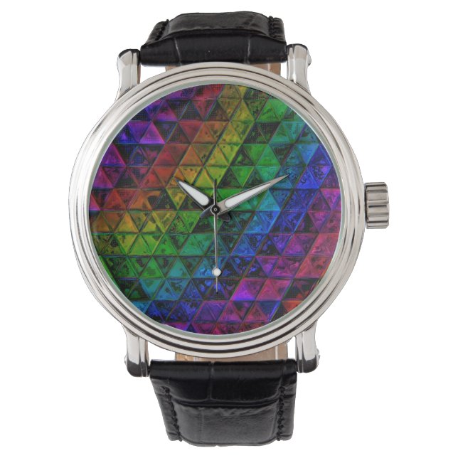 Reloj De Pulsera Cristal de orgullo (Anverso)