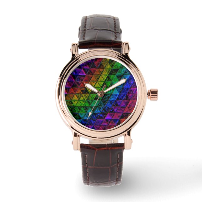 Reloj De Pulsera Cristal de orgullo (Anverso)