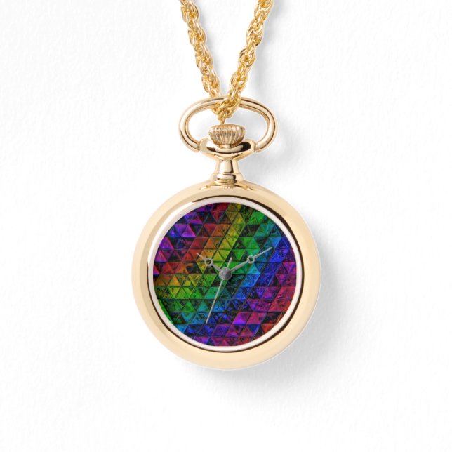 Reloj De Pulsera Cristal de orgullo (Anverso)
