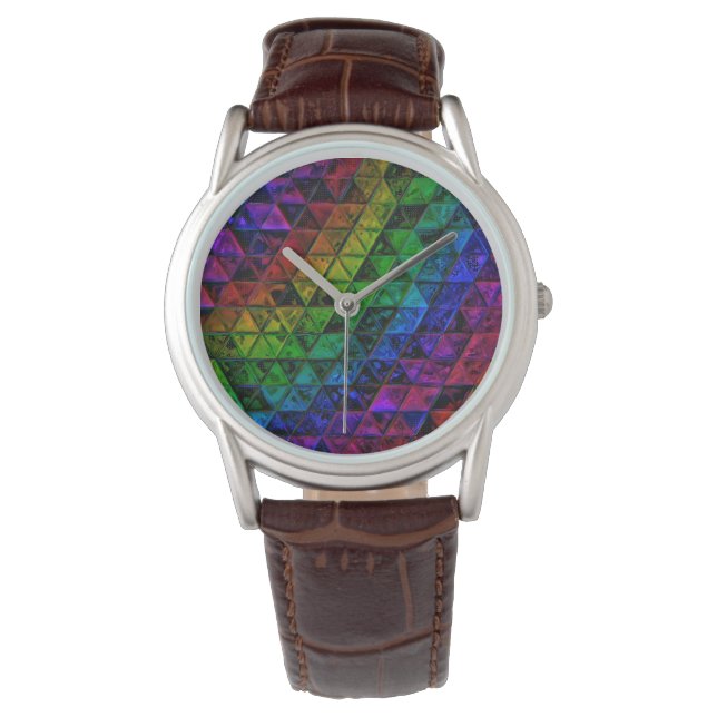 Reloj De Pulsera Cristal de orgullo (Anverso)
