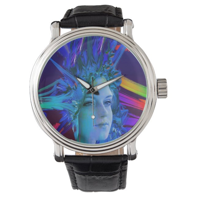 Reloj De Pulsera Cristal Espacial (Anverso)