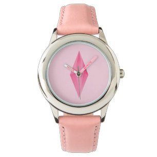 Reloj De Pulsera Cristal rosa