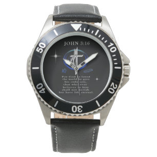 Reloj De Pulsera cristiano Juan 3:16