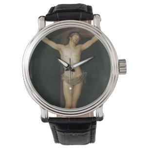 Reloj De Pulsera Cristo crucificado (Jesús en la cruz) (de Goya)