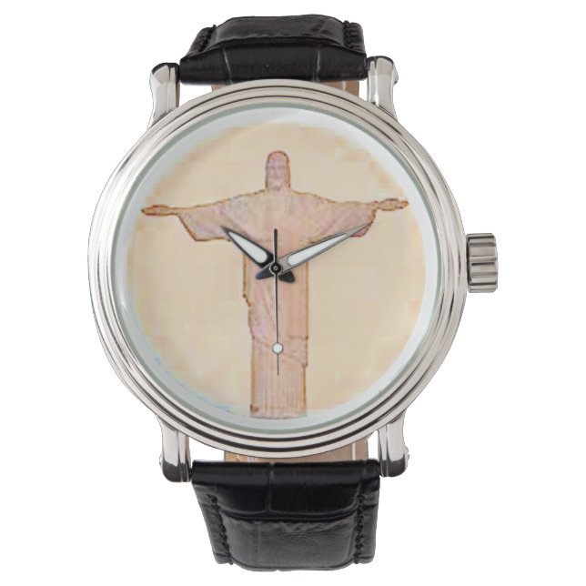 Reloj De Pulsera Cristo el tiempo del redentor (Anverso)