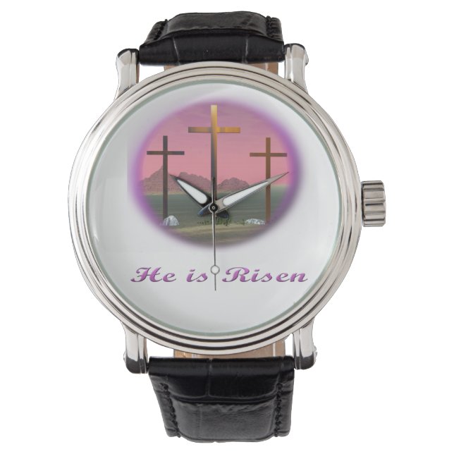 Reloj De Pulsera Cristo está en ascenso (Anverso)