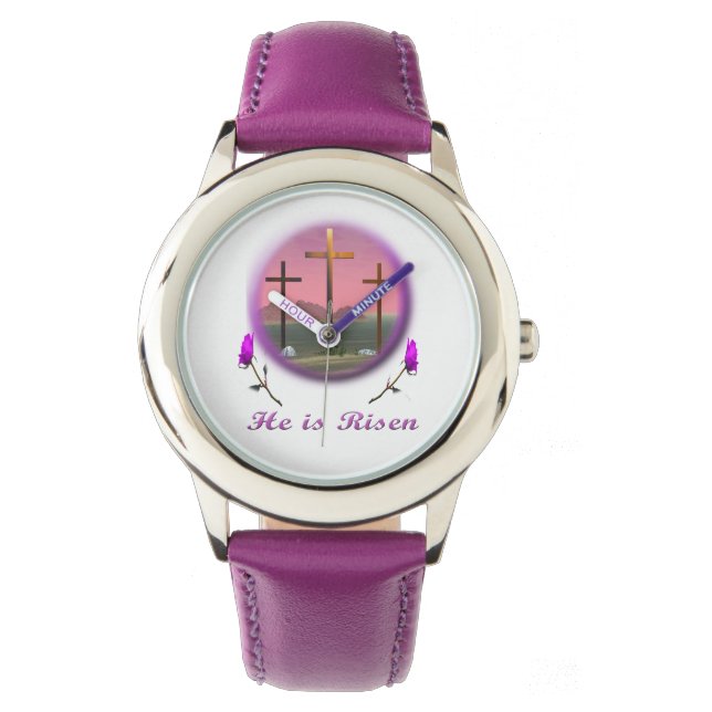 Reloj De Pulsera Cristo está en ascenso (Anverso)