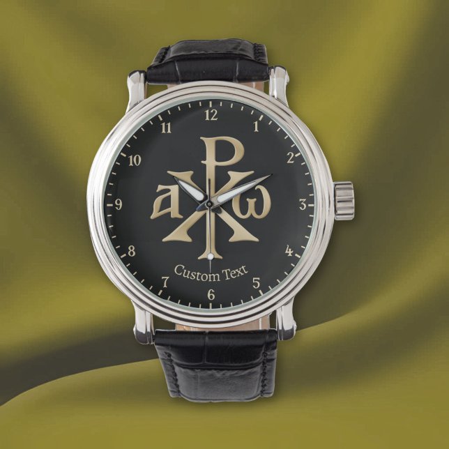 Reloj De Pulsera Cristograma Chi Rho (Subido por el creador)