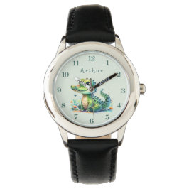 Reloj De Pulsera Croc O'Clock: Personalized Jungle Time
