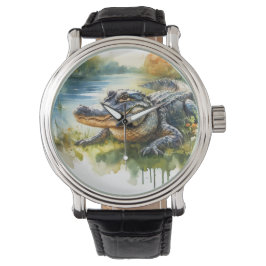 Reloj De Pulsera Crocodile Charm REF172 - Watercolor
